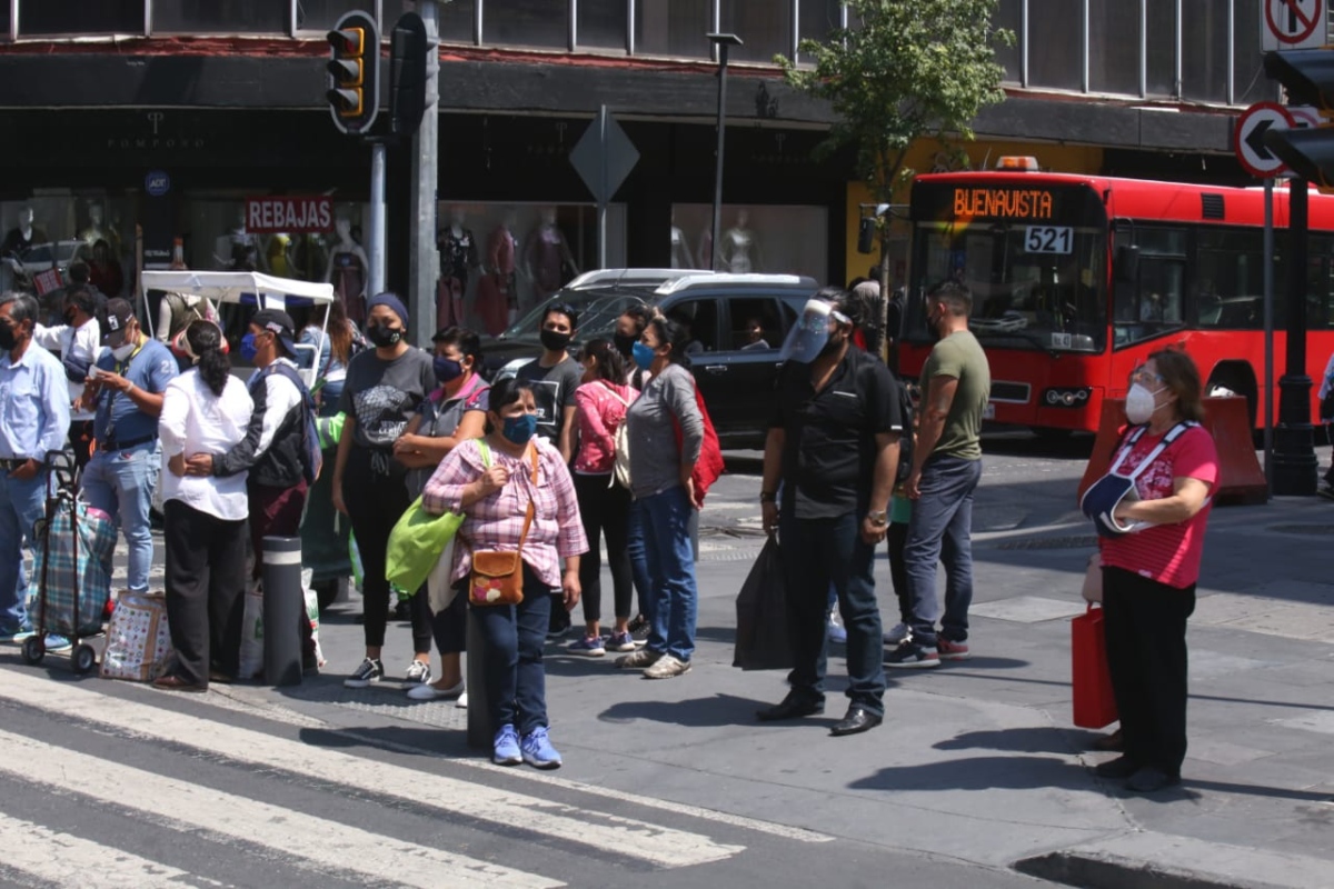 Aspectos de la nueva normalidad por el coronavirus en la Ciudad de México. (Juan Carlos Bautista)