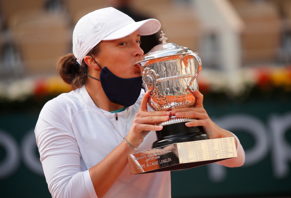 Iga Swiatek, campeona de Roland Garros (Reuters)