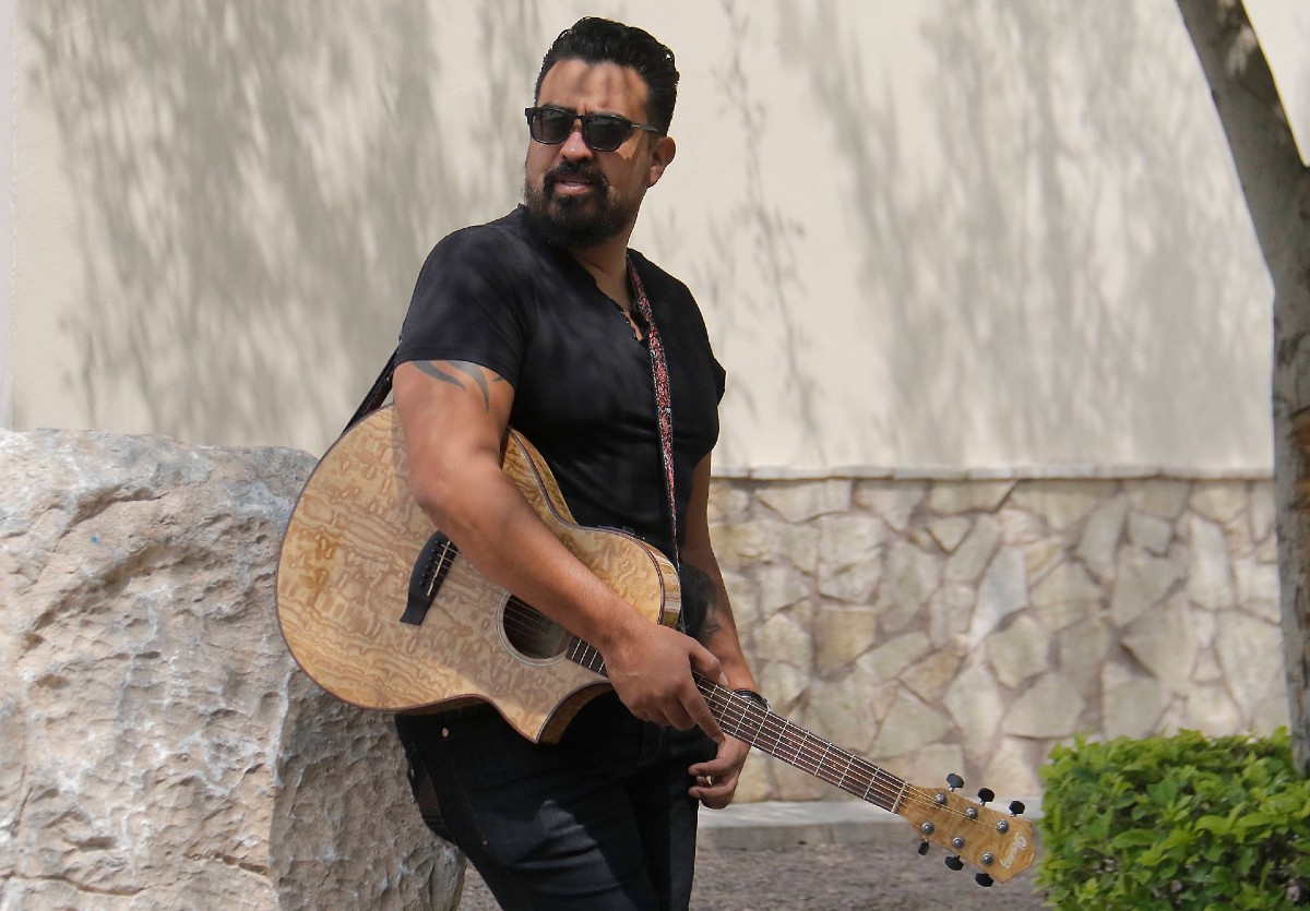 Iván Black, músico y compositor lagunero. (Manuel Guadarrama)
