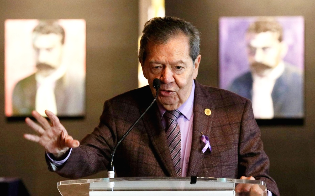 Porfirio Muñoz Ledo apareció como el ganador de las encuestas, pero sólo por un pequeño margen. (Cuartoscuro)