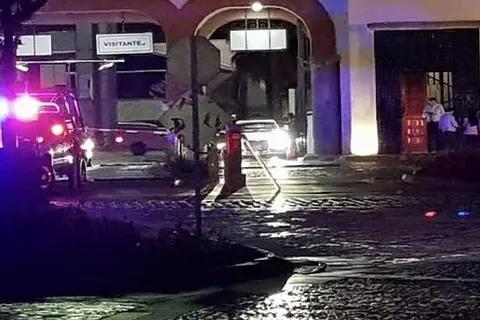 Automovilista fue herido de bala por dos sujetos. (Especial)