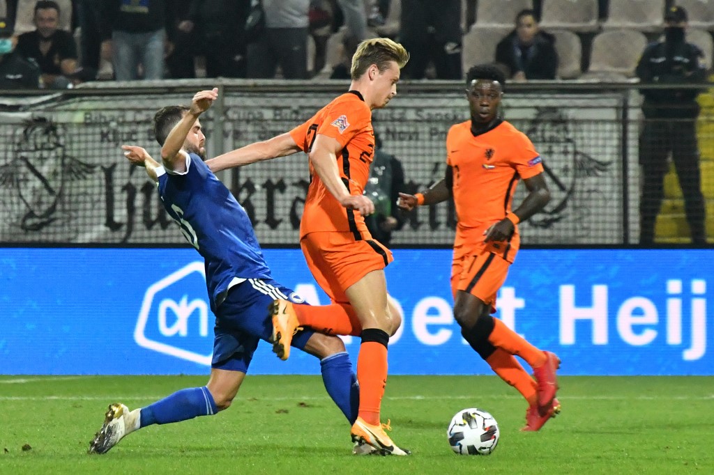 Bosnia y Holanda igualaron sin goles en Liga de Naciones (AFP)