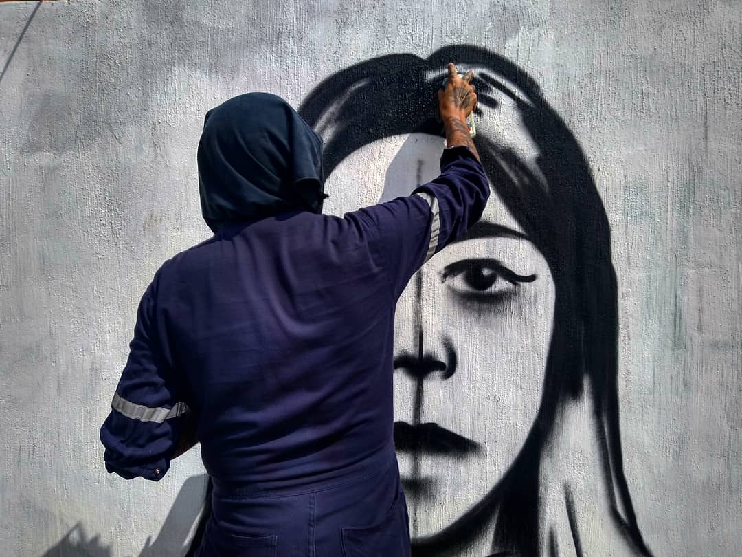 La comunidad Barrio Fértil y artistas locales de Juanacatlán exigen parar contaminación del Río Santiago (María Ramírez)