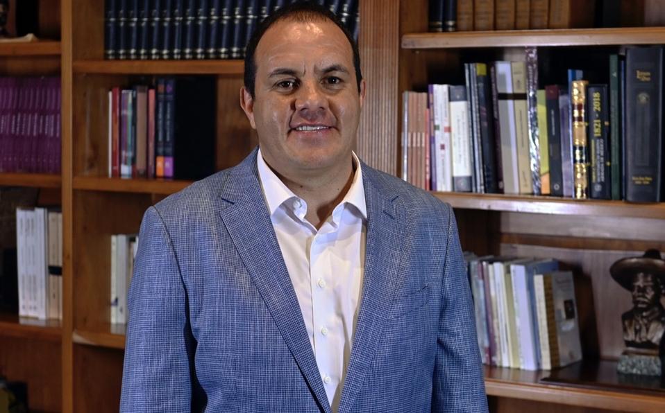 Cuauhtémoc Blanco, gobernador del estado de Morelos. (Especial)
