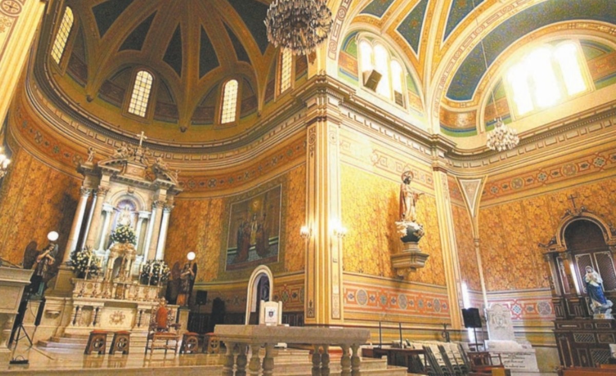 Cúpulas de Catedral de Tampico llaman la atención (foto/Yazmín Sánchez)