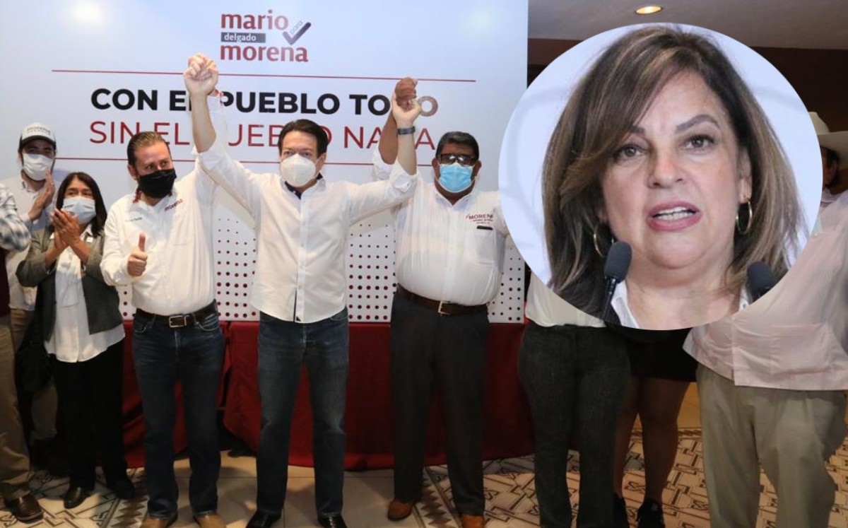 La diputada sostuvo que Morena es de los militantes y éstos ya se pronunciaron por Muñoz Ledo. (Especial)