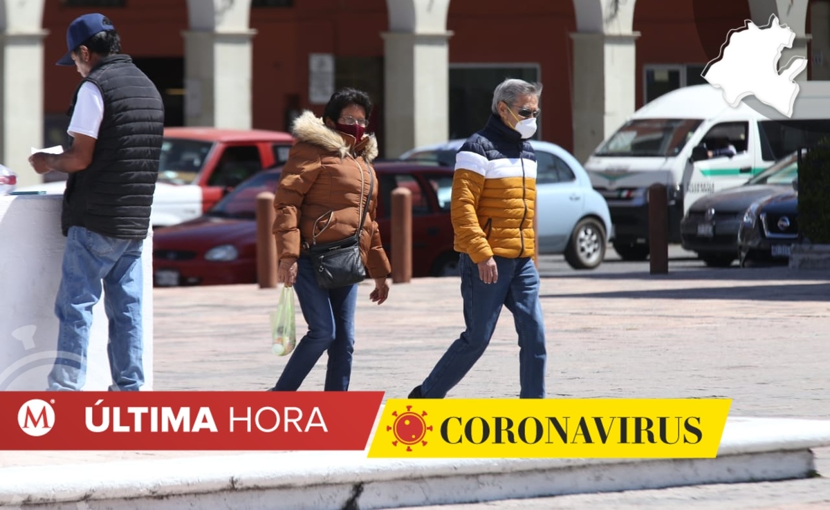 Frío y nueva normalidad en Pachuca. (Jorge Sánchez)