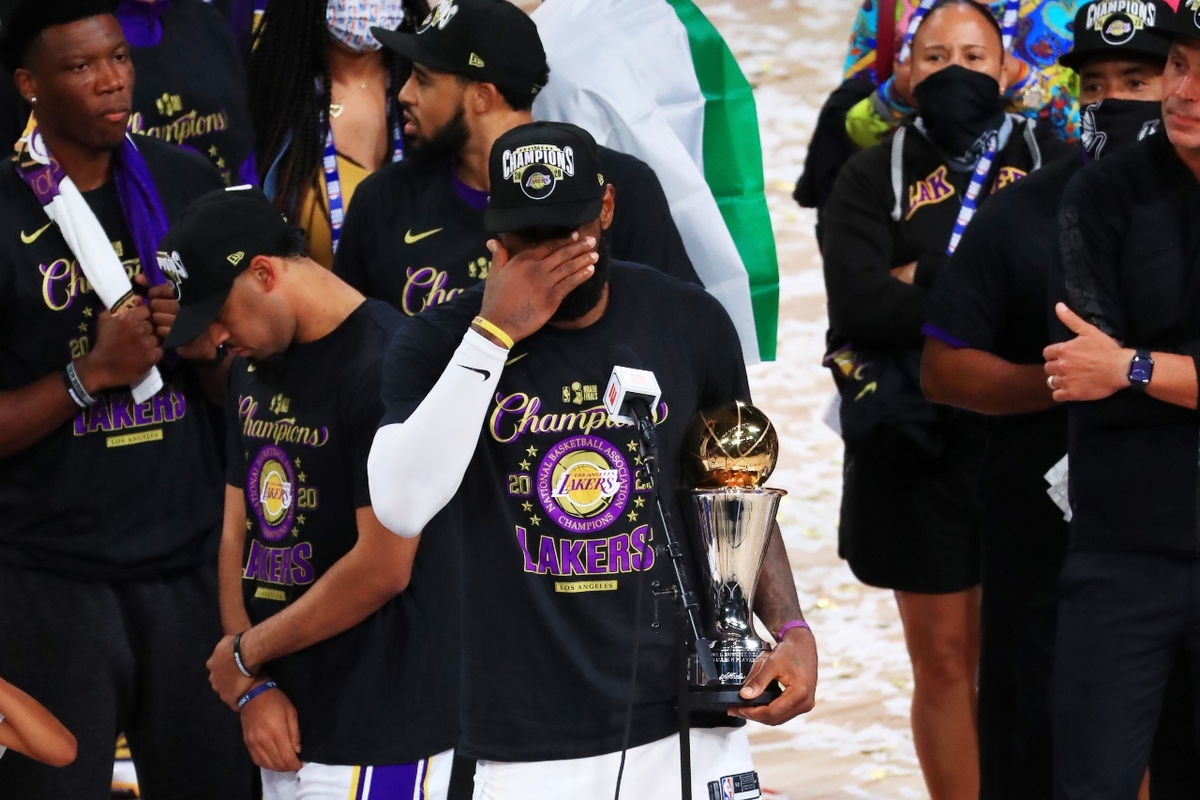 LeBron James es el MVP de las finales de la NBA (AFP)