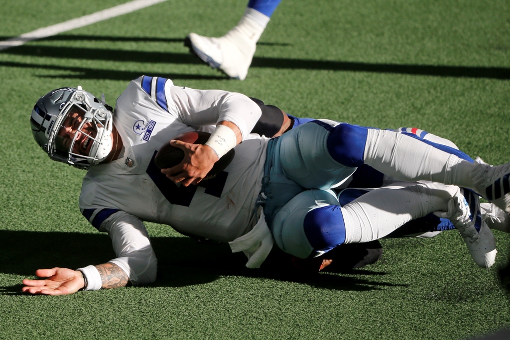 Lesión de Dak Prescott (AP)
