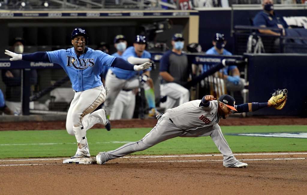 Tampa Bay se impuso a Astros en el pimero de la serie (Reuters)