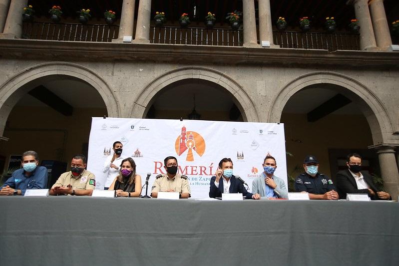 El ayuntamiento de Zapopan reportó saldo blanco en la edición 286 de la Romería de Zapopan (Cortesía)