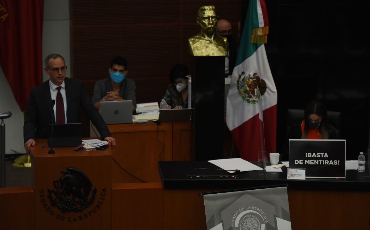 Comparecencia de Hugo López-Gatell en el Senado. (Cuartoscuro)