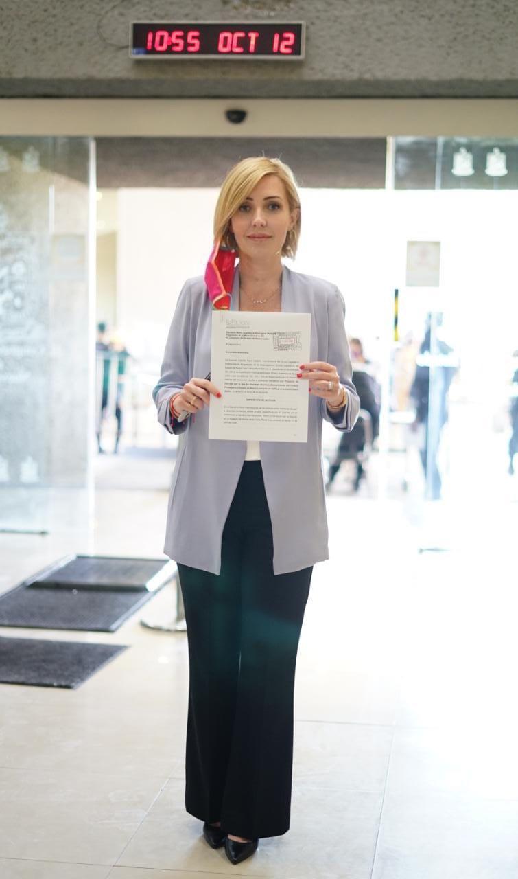 La diputada independiente progresista, Claudia Tapia Castelo.