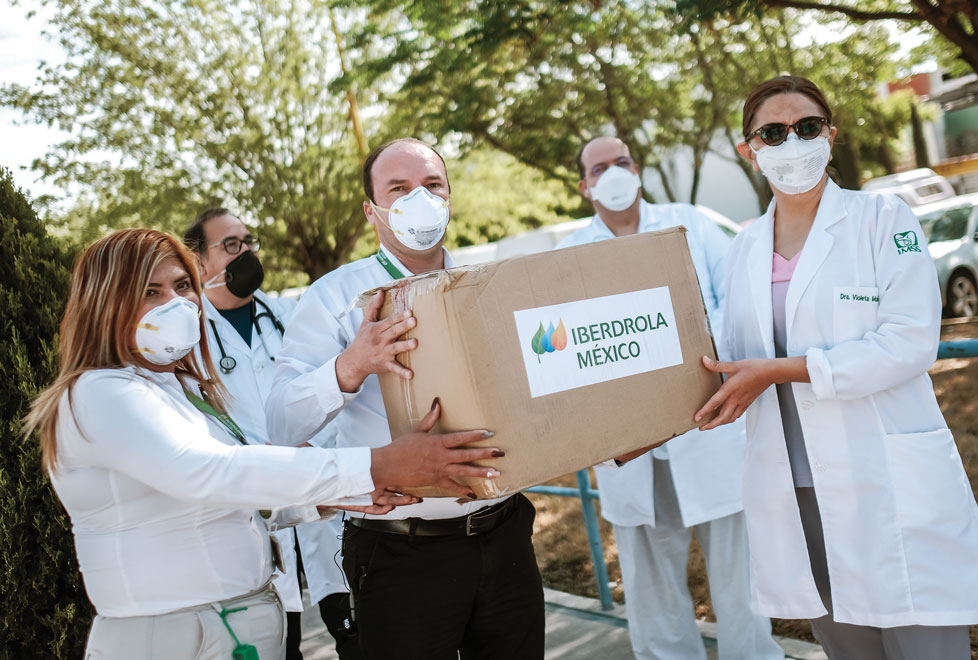 Iberdrola México donó 60 mdp para la compra de insumos médicos y de protección para el personal sanitario.