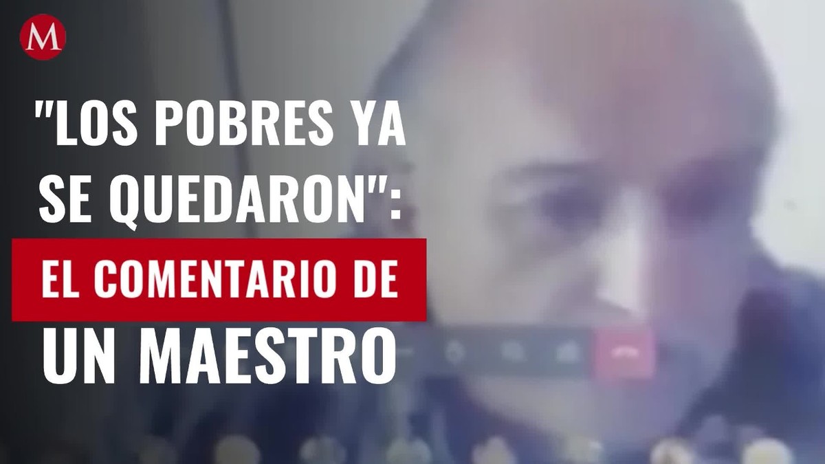 "Los pobres ya se quedaron": El comentario de un maestro de CCH a alumno por no tener cámara