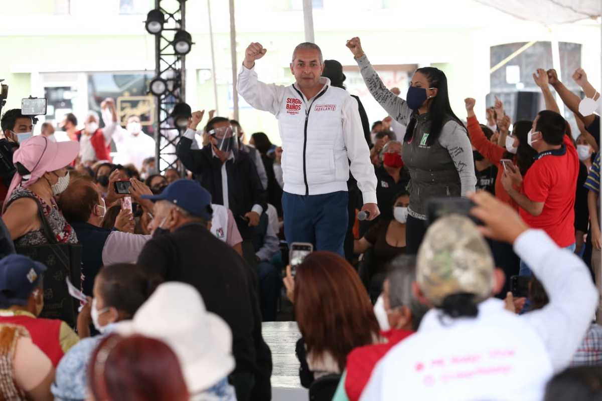 Sergio Baños, candidato a del PRI la presidencia municipal de Pachuca. (Jorge Sánchez)