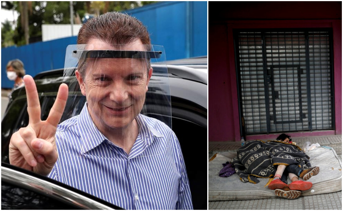 Celso Russomano es pastor de la Iglesia Universal del Reino de Dios, y busca la alcaldía de Sao Paulo. (AFP / AP)