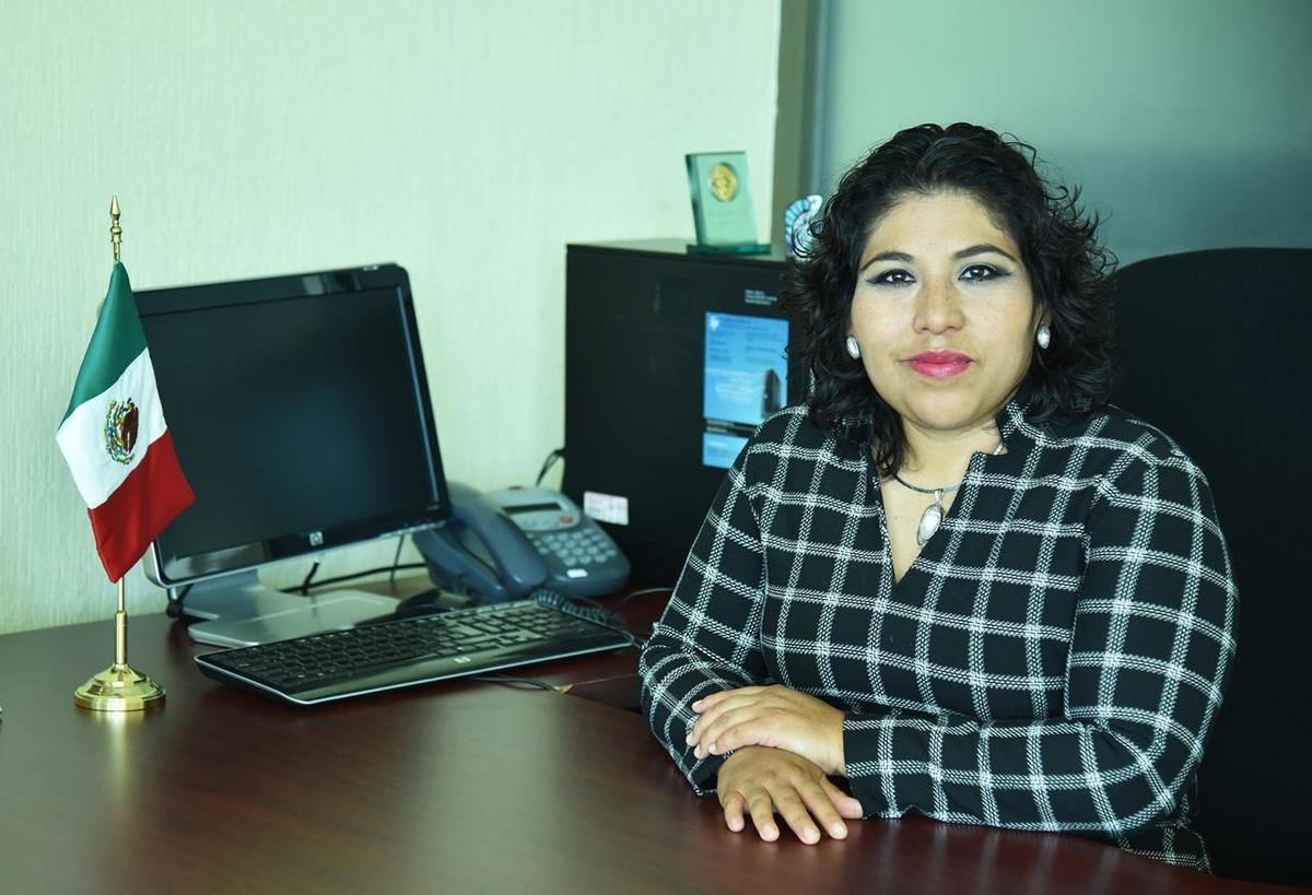 La diputada Magaly López propuso las reformas a la Constiotución de Oaxaca. (Tomada de @Twitter)