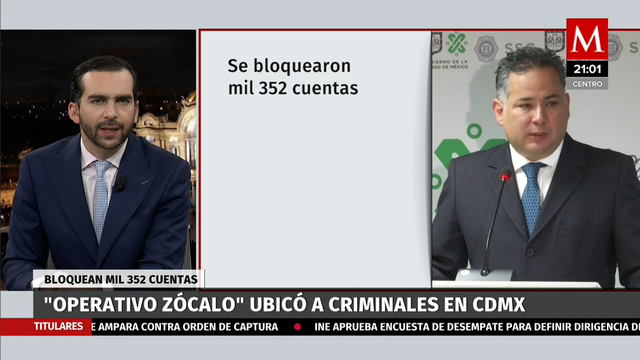 El Operativo Zócalo ha detectado a criminales en la CdMx