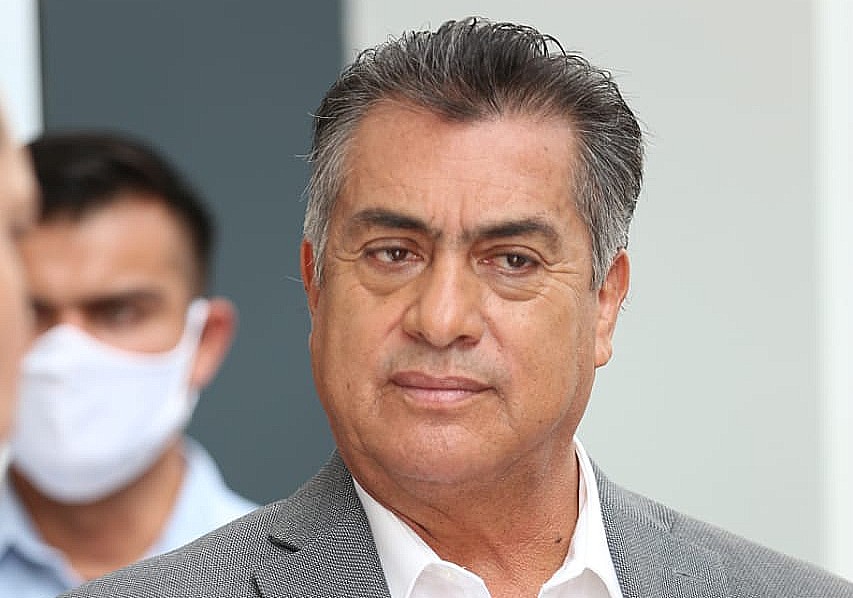 Jaime Rodríguez Calderón, gobernador de Nuevo León. Foto: Raúl Palacios.