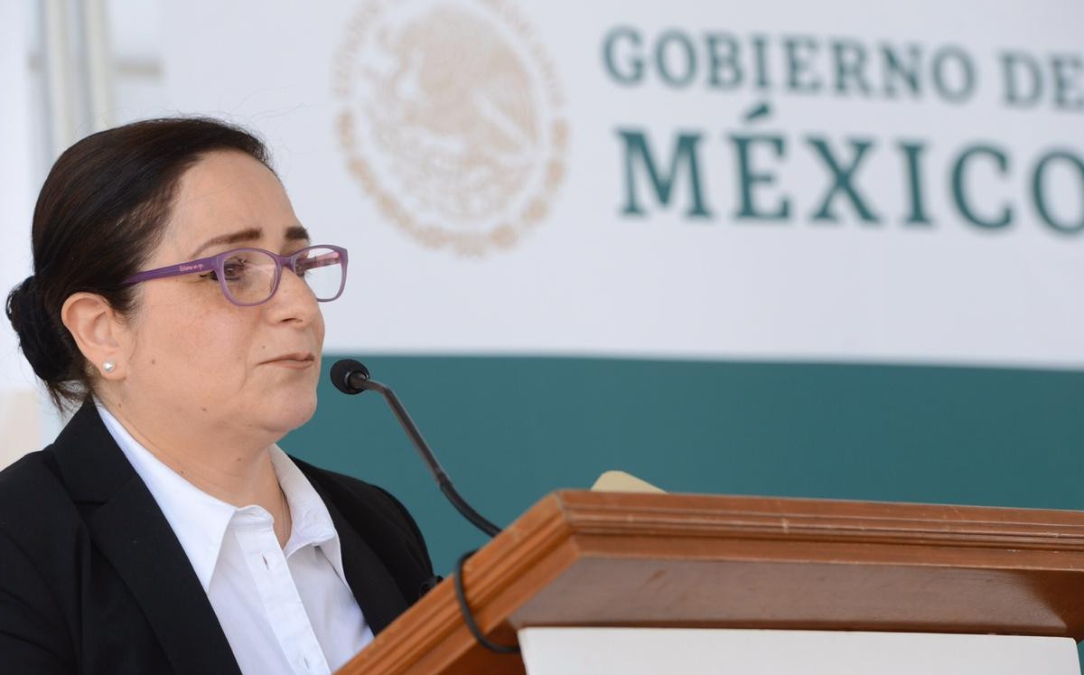 Laura Velázquez, coordinadora nacional de Protección Civil. (Twitter)