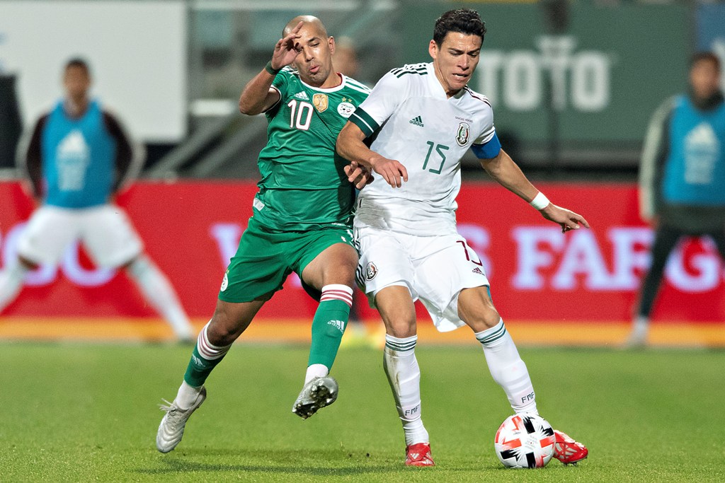 México y Argelia empataron 2-2 (Imago7)