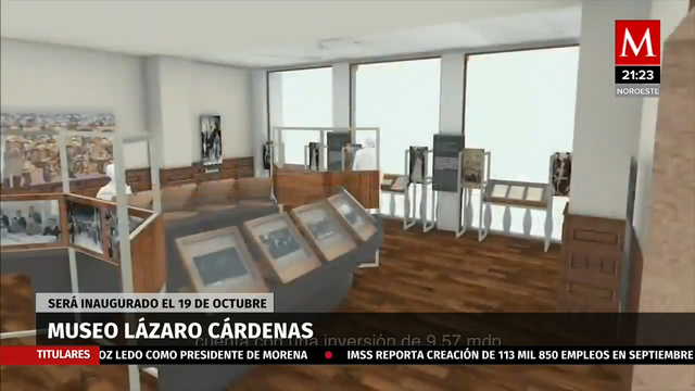Museo Lázaro Cárdenas será inaugurado el 19 de octubre en la CdMx