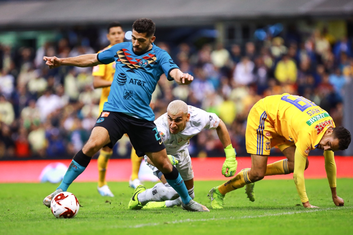 Nahuel Guzmán durante el partido América vs Tigres (Imago7)
