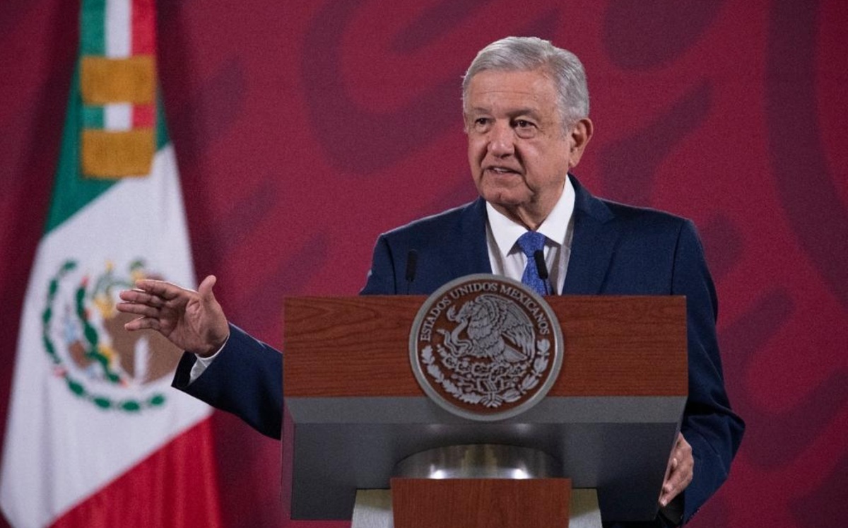 El presidente Andrés Manuel López Obrador en La Mañanera. (Cortesía)
