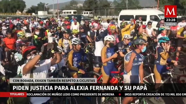 Con una rodada, recuerdan a ciclista de la UNAM que murió en la México-Pachuca
