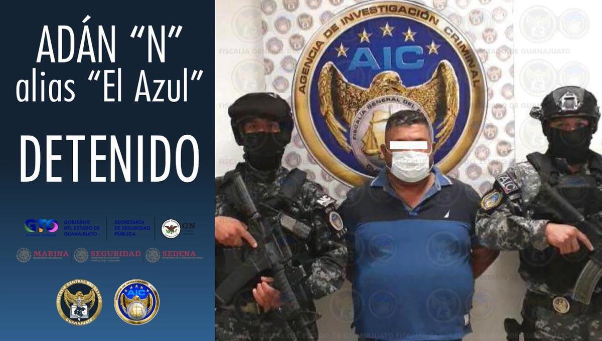 Adán Ochoa, 'El Azul', es señalado como el heredero de 'El Marro' tras captura el capo.
