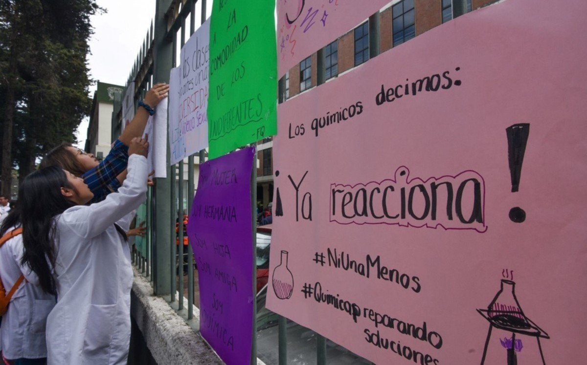 Alumnas de Química de la UNAM inician paro virtual en clases a distancia