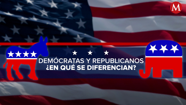 Demócratas vs republicanos en EU