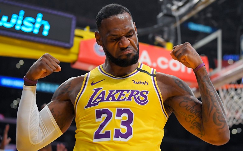 LeBron James, campeón de la NBA con Lakers (AP)