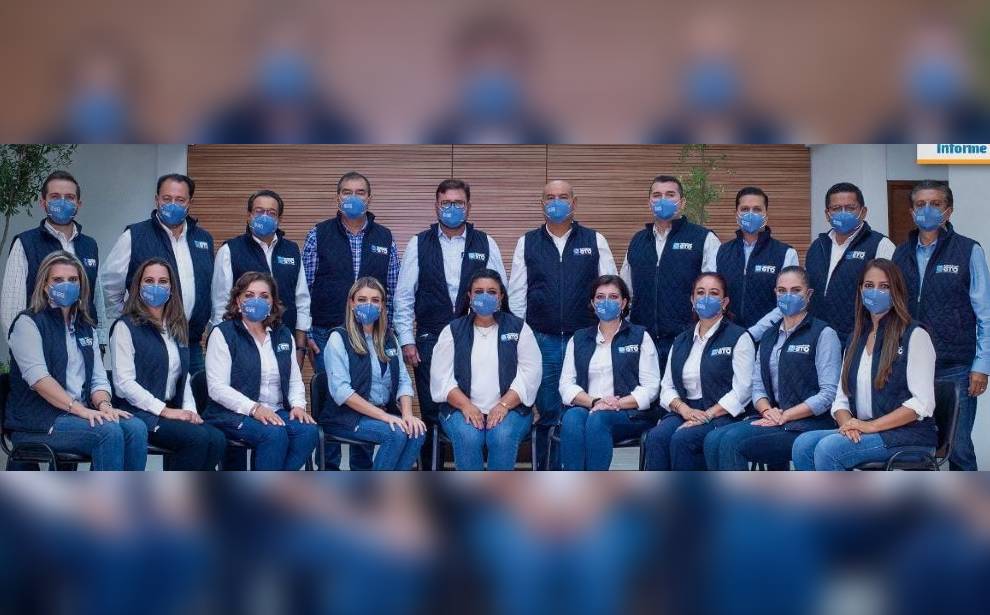 Presenta grupo parlamentario PAN segundo informe de actividades
