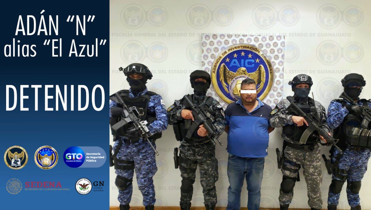 Adán N, alias El Azul