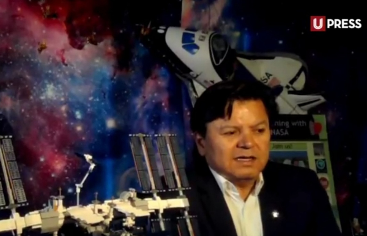 Andrés Martínez, representante de la NASA. (Jaime Zambrano)