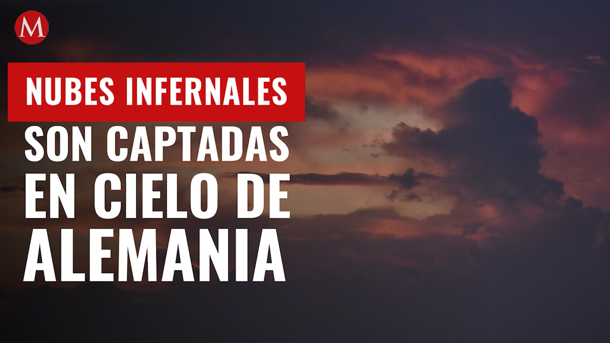 Aterradoras nubes 'infernales' son captadas en el cielo de Alemania; video se hace viral
