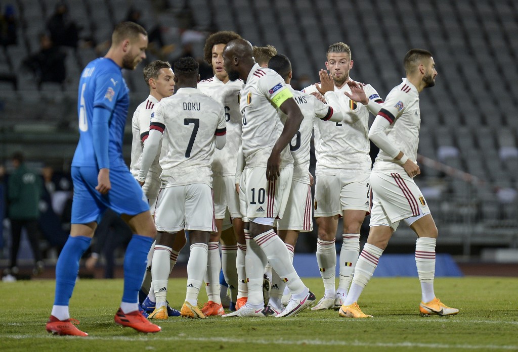 Bélgica venció a Islandia con gran actuación de Lukaku (AFP)