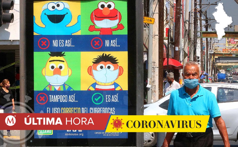 Coronavirus en Nuevo León al 15 de octubre de 2020. Foto: Leonel Rocha.