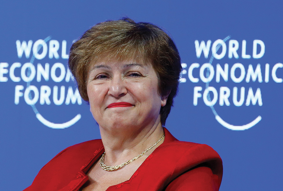 Kristalina Georgieva, directora general del FMI