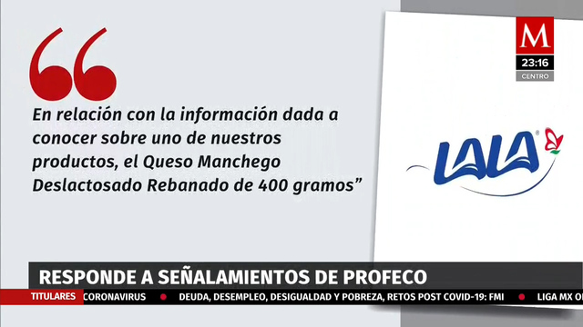 Lala asegura que su queso sí cumple con normas oficiales