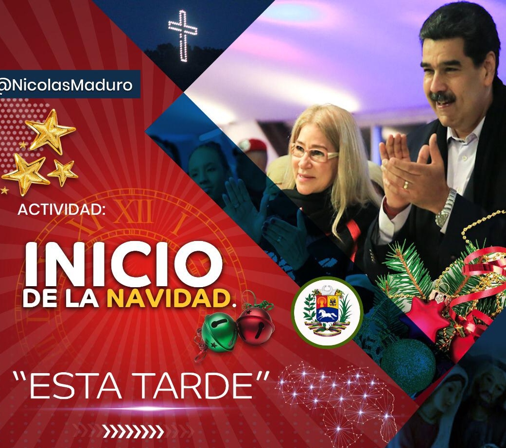 Nicolás Maduro adelantó la Navidad en Venezuela. (Especial)