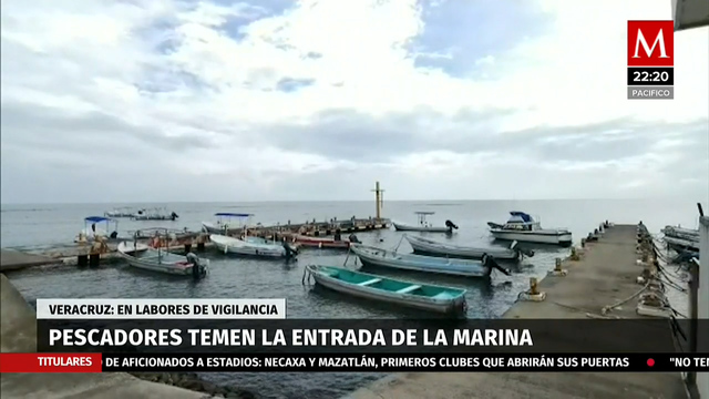 Pescadores en Veracruz temen arrestos de la Marina