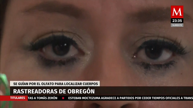 Rastreadoras de Obregón, se guían por el olfato para hallar cuerpos en fosas clandestinas
