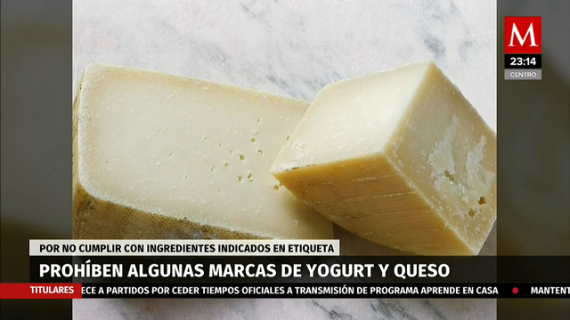Suspenden ventas de Danone, Lala y otras marcas de queso y yogurt; incumplieron normas