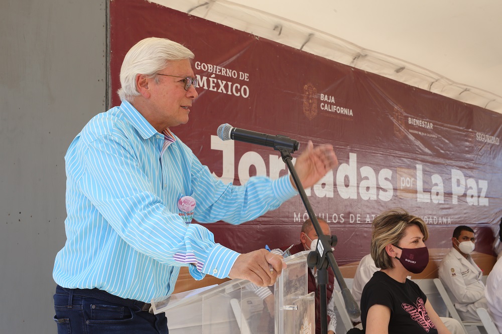 El gobernador de Baja California, Jaime Bonilla Valdez. (Said Betanzos)