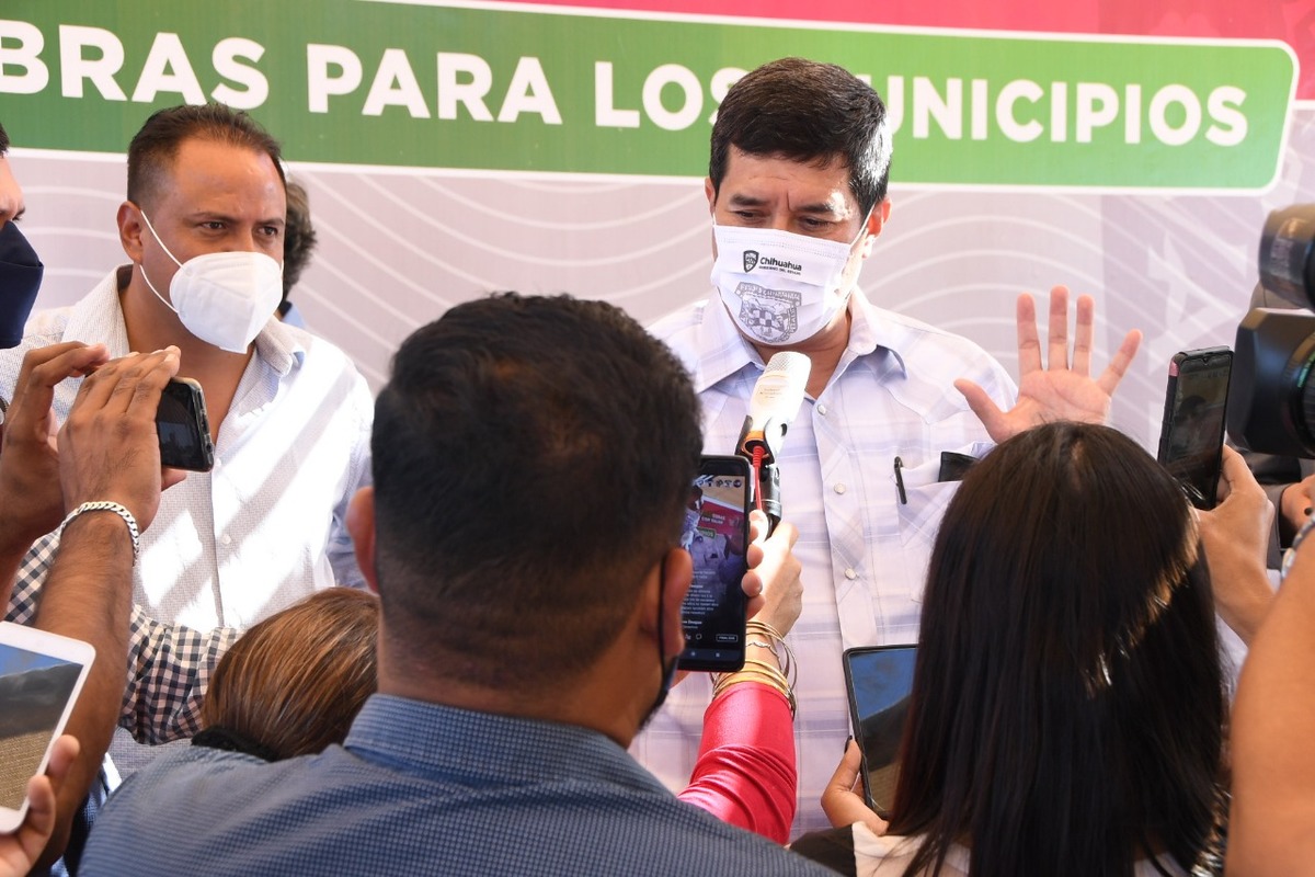 El gobernador de Chihuahua, Javier Corral Jurado. (Juan José García Amaro)