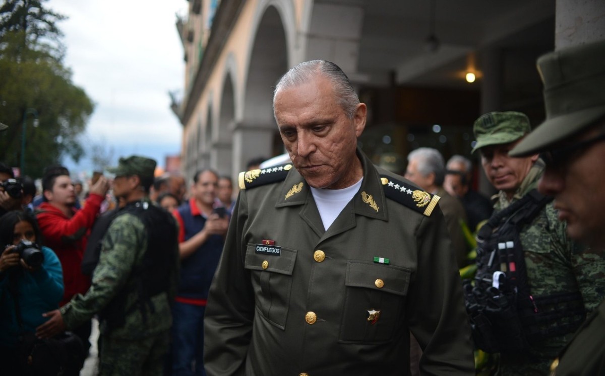 Salvador Cienfuegos Zepeda fue detenido por autoridades de Estados Unidos. (Cuartoscuro)