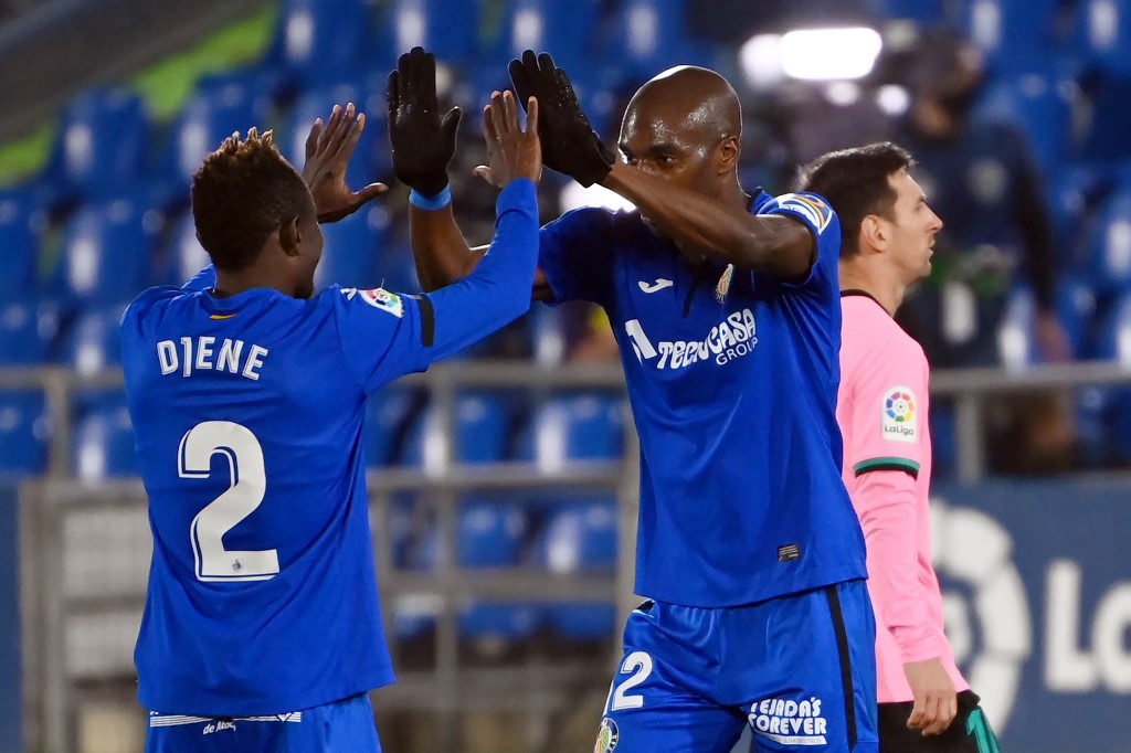Getafe venció al Barcelona (AFP)